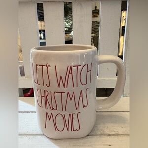 Rae Dunn Let’s Watch Christmas Movies Mug